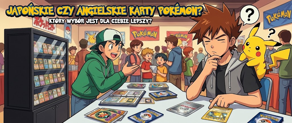 Japońskie czy angielskie karty Pokémon? Który wybór jest dla Ciebie lepszy?