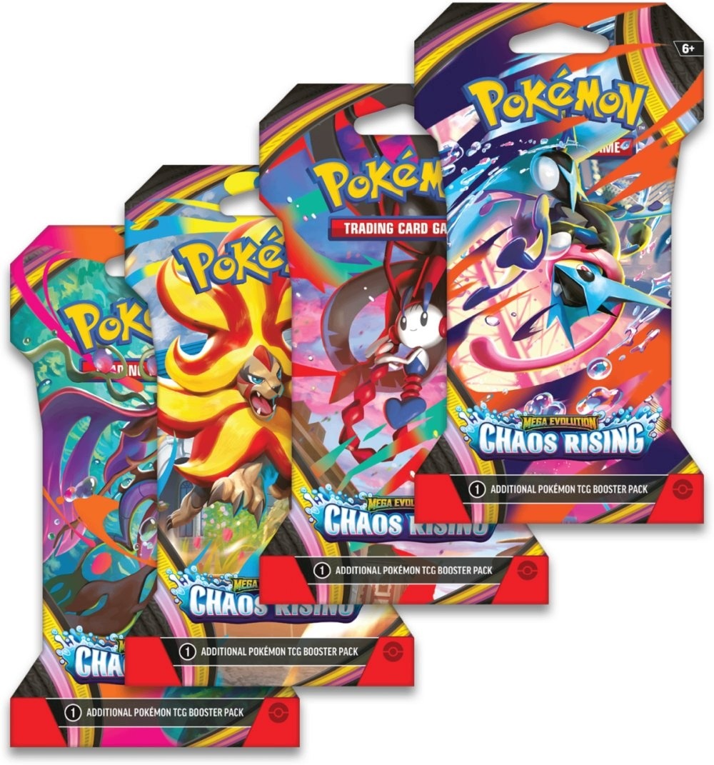 Pokemon TCG: Chaos Rising - Sleeved Booster (1 sztuka)