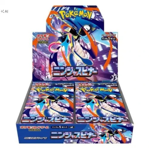 Pokemon TCG: Ninja Spinner (M4) — Booster Box — JAPAN