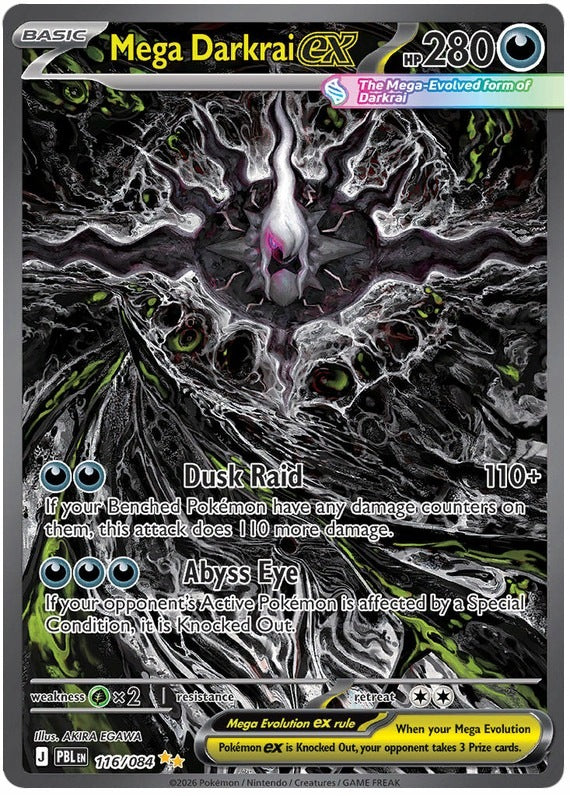Pokemon TCG ME Pitch Black 05 Booster 2026 karty 36 szt saszetek