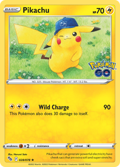 Pikachu - Pokémon GO #028 [EN]