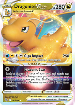 Dragonite VSTAR - Pokémon GO #050 [EN]