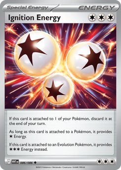 Ignition Energy - White Flare #086 [EN] Reverse Holo