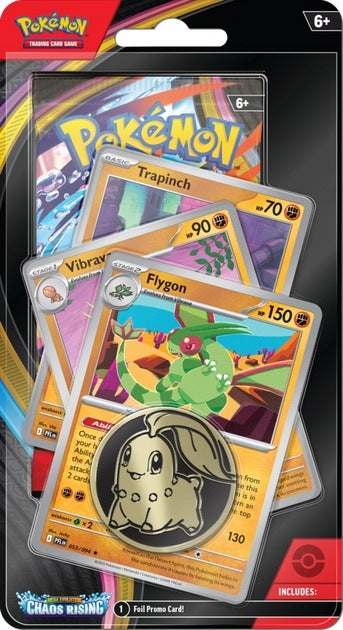 Pokemon Chaos Rising: Flygon Premium Checklane Blister