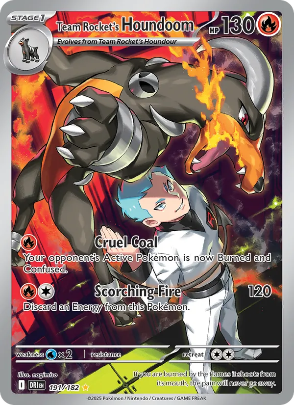Team Rocket's Houndoom - Destined Rivals #191 [EN]