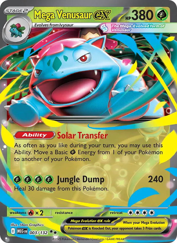 Mega Venusaur ex - Mega Evolution #003 [EN]