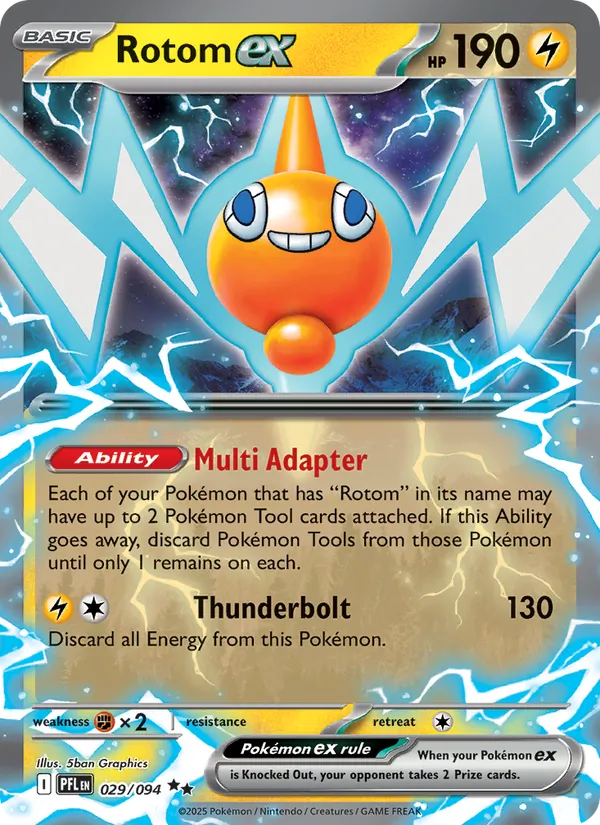 Rotom ex - Phantasmal Flames #029 [EN]
