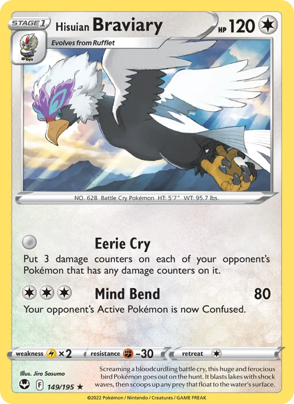 Hisuian Braviary - Silver Tempest #149 [EN]