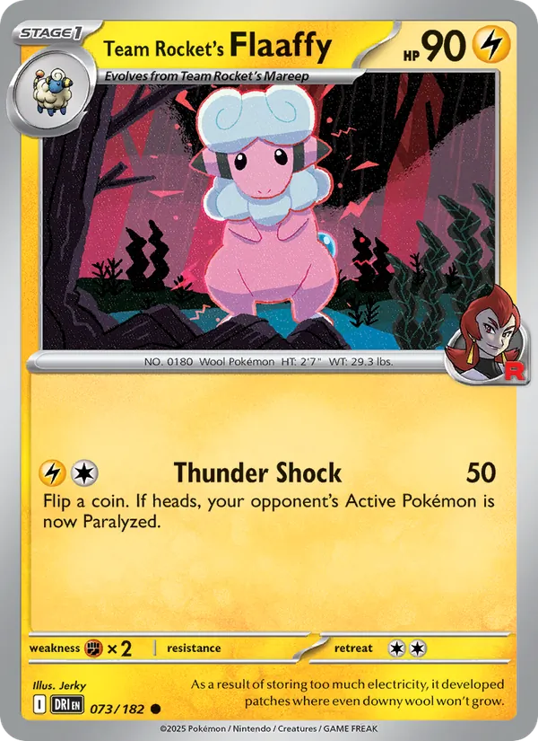 Team Rocket's Flaaffy - Destined Rivals #073 [EN]