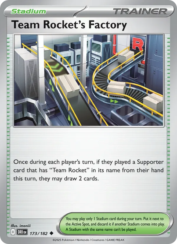 Team Rocket's Factory - Destined Rivals #173 [EN]