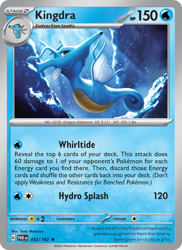 Kingdra - Paradox Rift #032 [EN] Reverse Holo