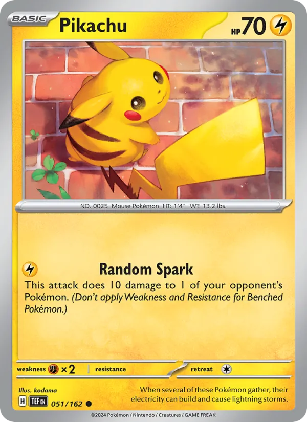 Pikachu - Temporal Forces #051 [EN]