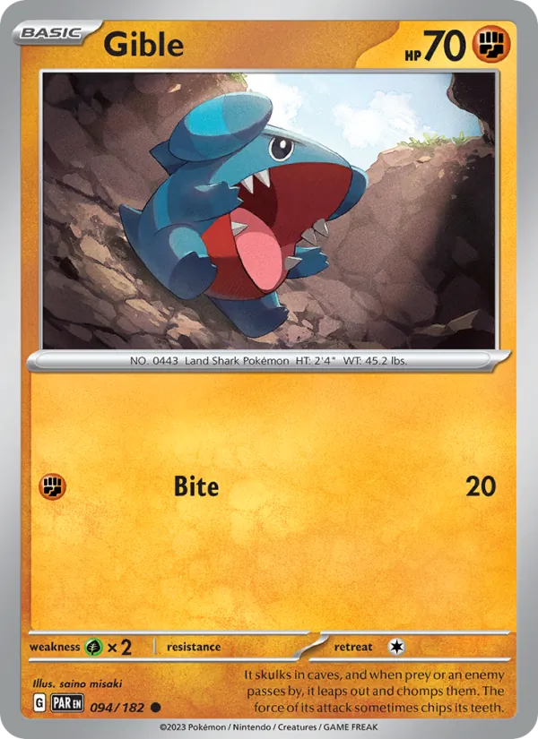 Gible - Paradox Rift #094 [EN]