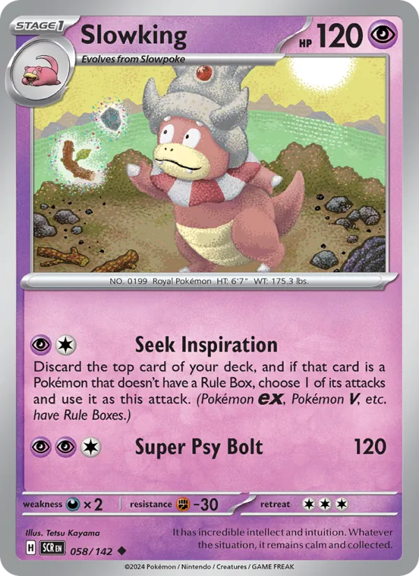 Slowking - Stellar Crown #058 [EN]