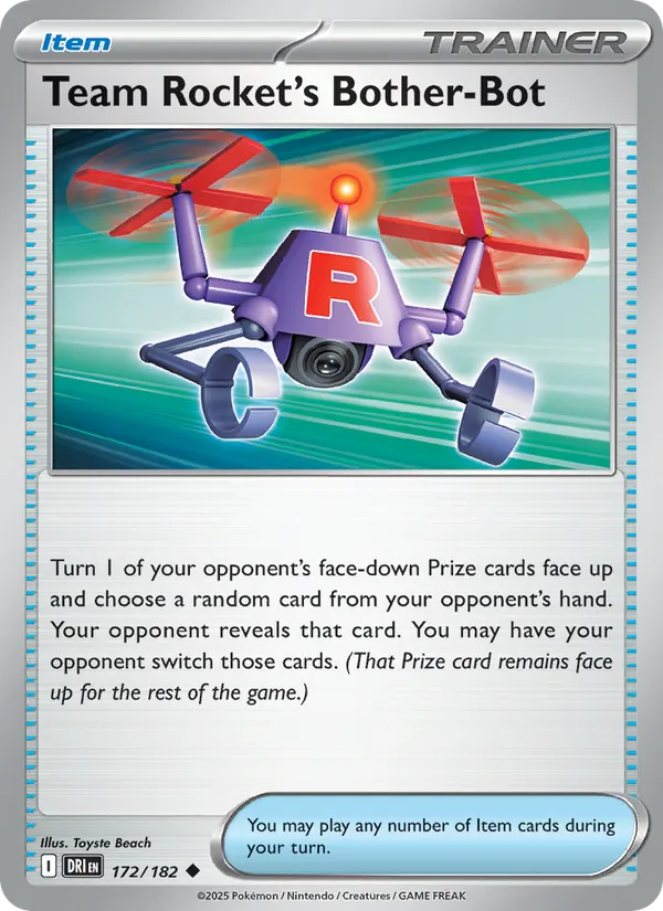Team Rocket's Bother-Bot - Destined Rivals #172 [EN]
