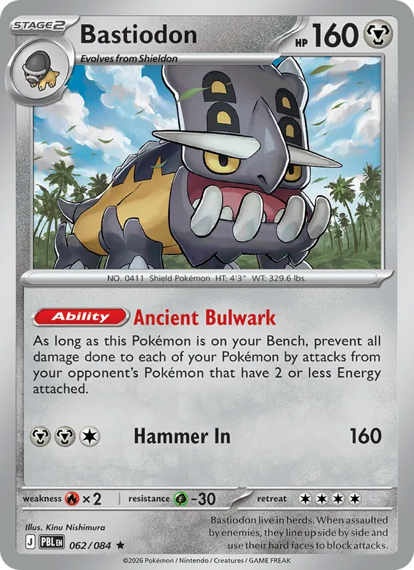 Bastiodon - Pitch Black #062 [EN]