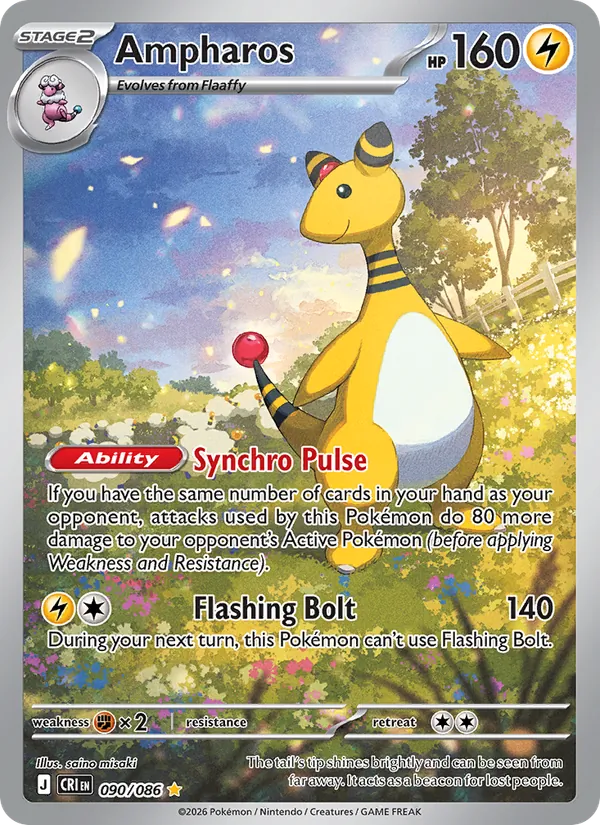 Ampharos - Chaos Rising #090 [EN]
