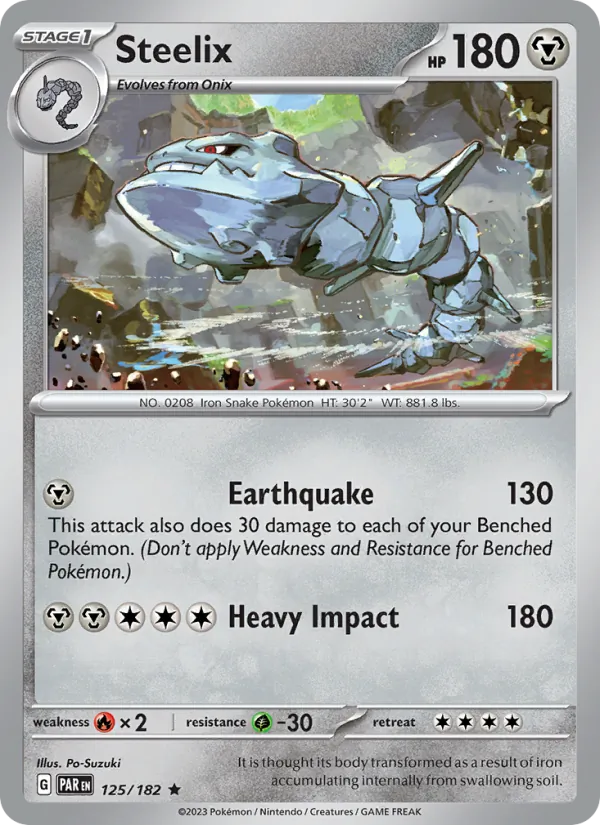 Steelix - Paradox Rift #125 [EN]
