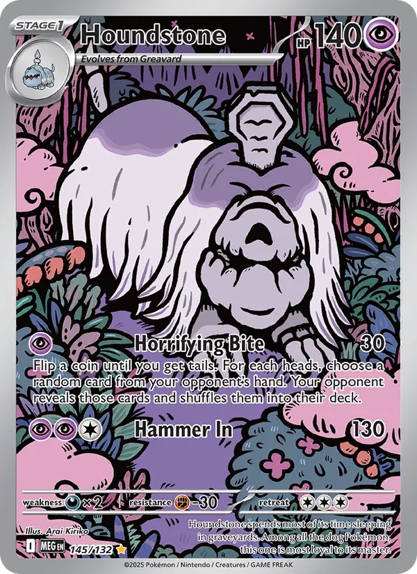 Houndstone - Mega Evolution #145 [EN]