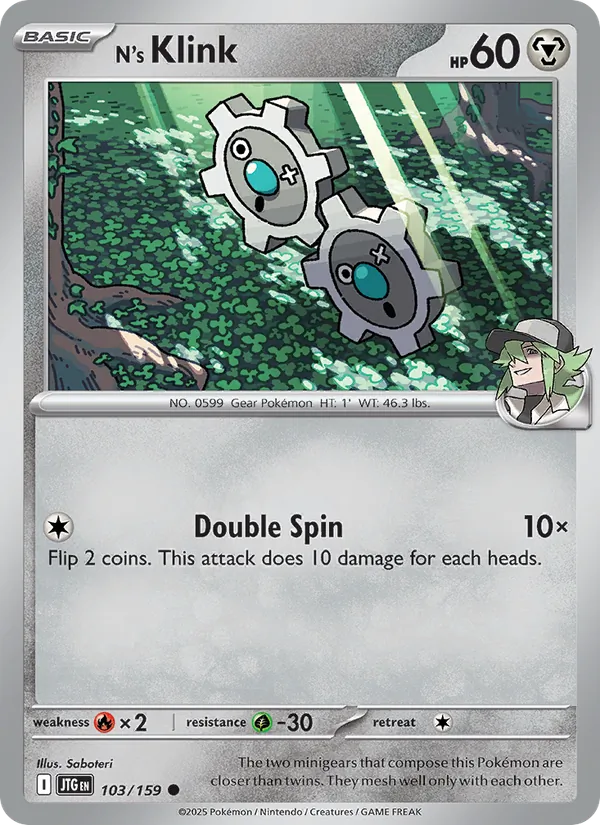 N's Klink - Journey Together #103 [EN] Reverse Holo