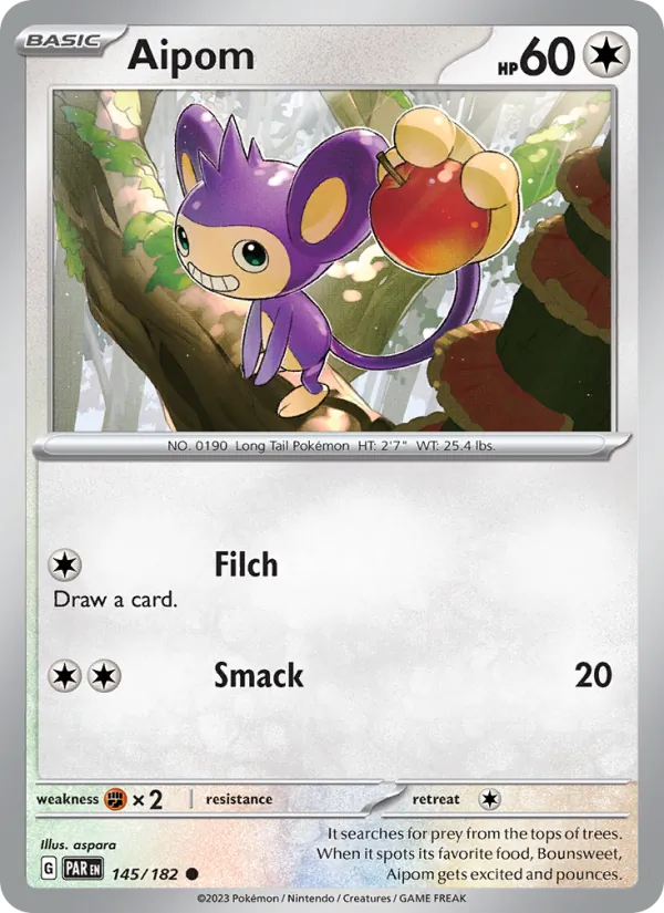 Aipom - Paradox Rift #145 [EN]