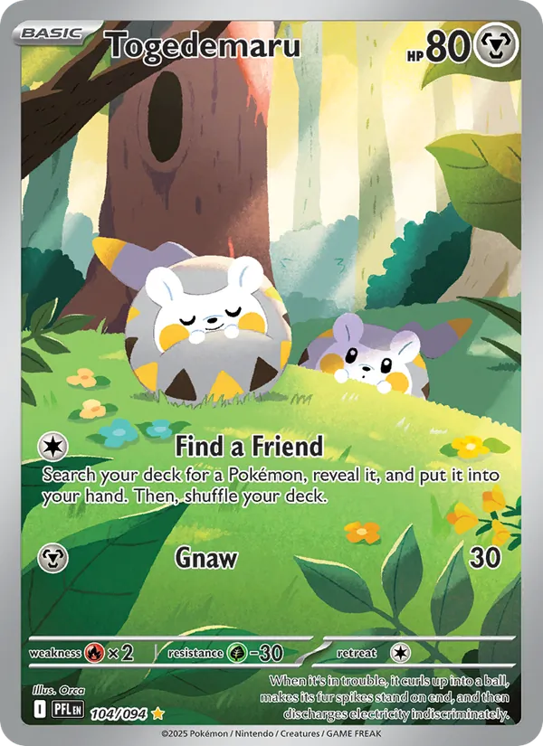 Togedemaru - Phantasmal Flames #104 [EN]