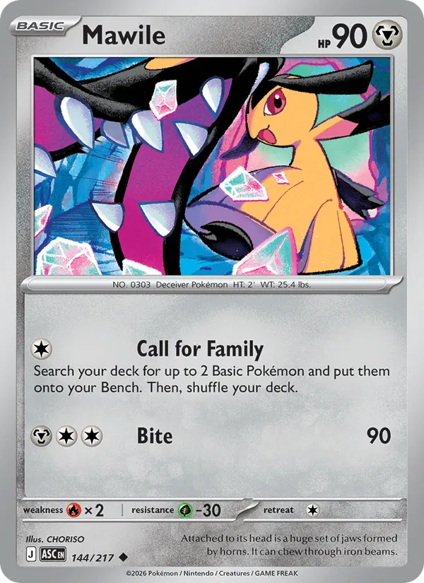 Mawile - Ascended Heroes: Additionals #144 [EN]