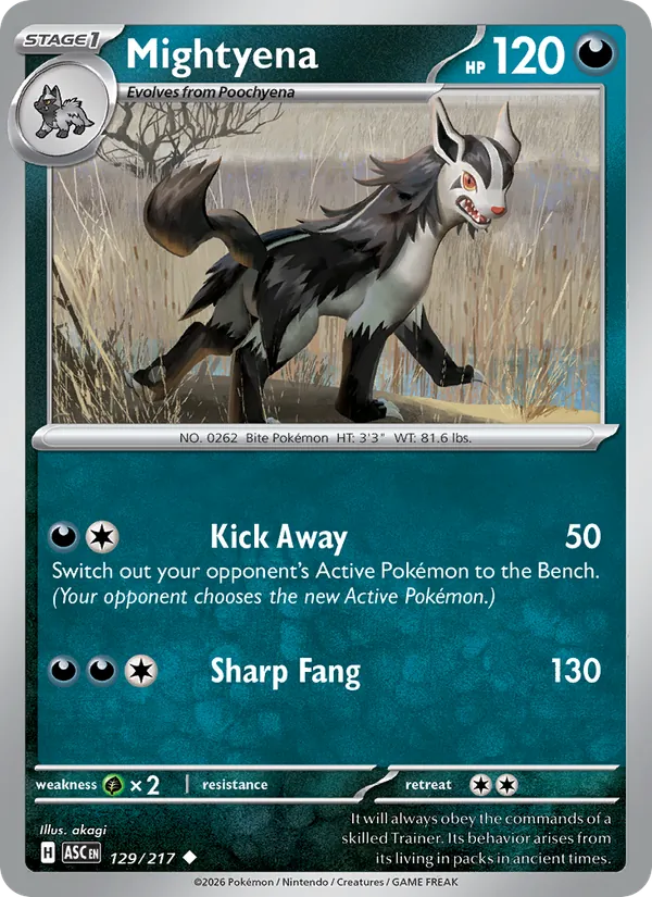Mightyena - Ascended Heroes: Additionals #129 [EN]