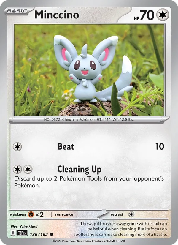 Minccino - Temporal Forces #136 [EN]