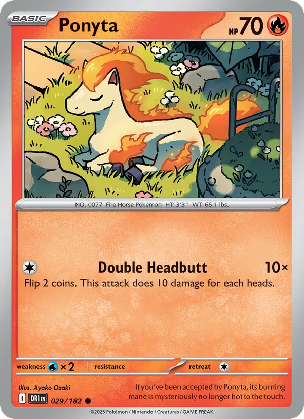 Ponyta - Destined Rivals #029 [EN]