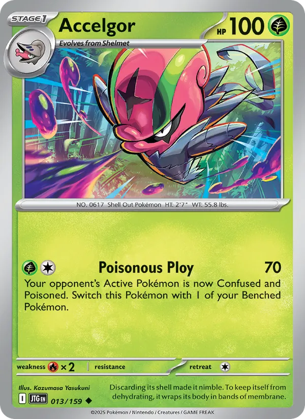 Accelgor - Journey Together #013 [EN] Reverse Holo