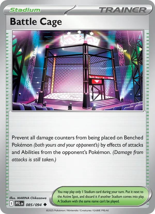 Battle Cage - Phantasmal Flames #085 [EN] Reverse Holo