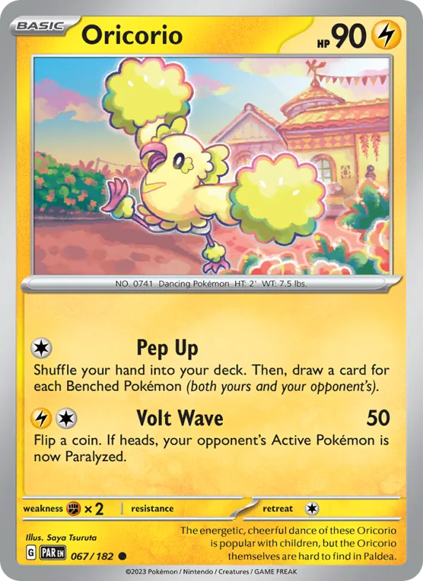 Oricorio - Paradox Rift #067 [EN] Reverse Holo