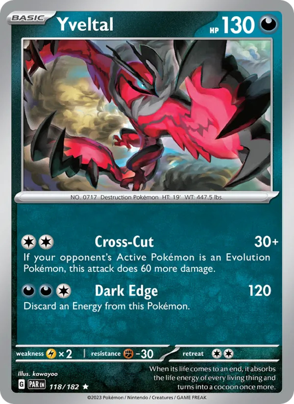 Yveltal - Paradox Rift #118 [EN]