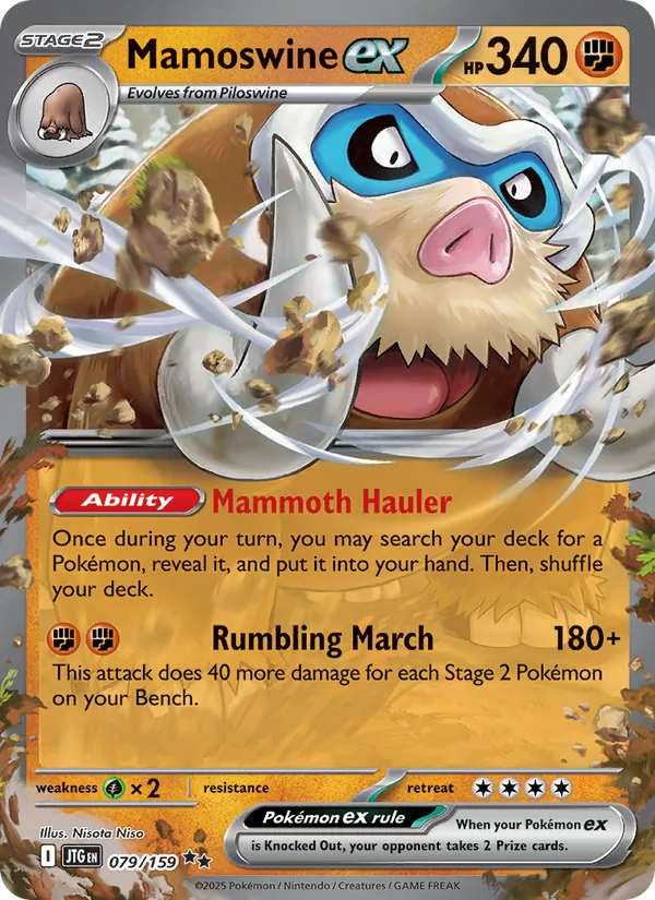 Mamoswine ex - Journey Together #079 [EN]