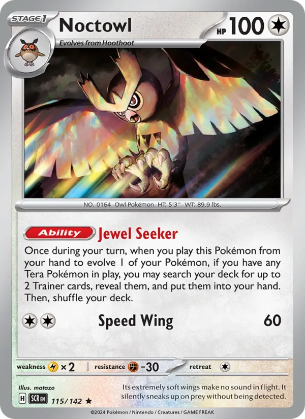 Noctowl - Stellar Crown #115 [EN]