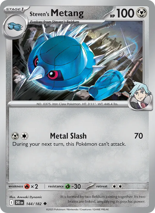 Steven's Metang - Destined Rivals #144 [EN]