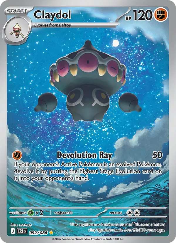 Claydol - Chaos Rising #092 [EN]