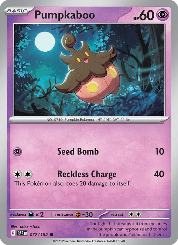 Pumpkaboo - Paradox Rift #077 [EN] Reverse Holo