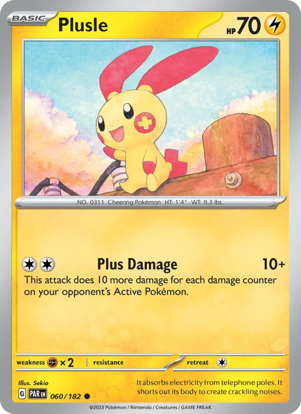 Plusle - Paradox Rift #060 [EN]
