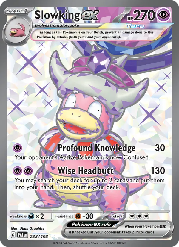 Slowking ex - Paldea Evolved #238 [EN]