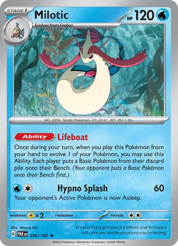 Milotic - Paradox Rift #036 [EN]