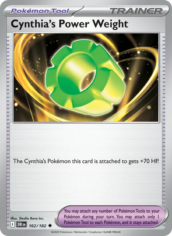 Cynthia's Power Weight - Destined Rivals #162 [EN]