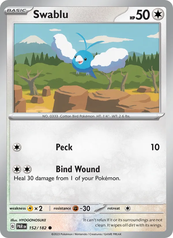 Swablu - Paradox Rift #152 [EN] Reverse Holo