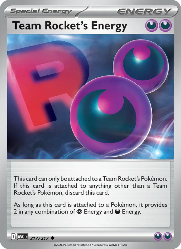 Team Rocket's Energy - Ascended Heroes #217 [EN] Reverse Holo