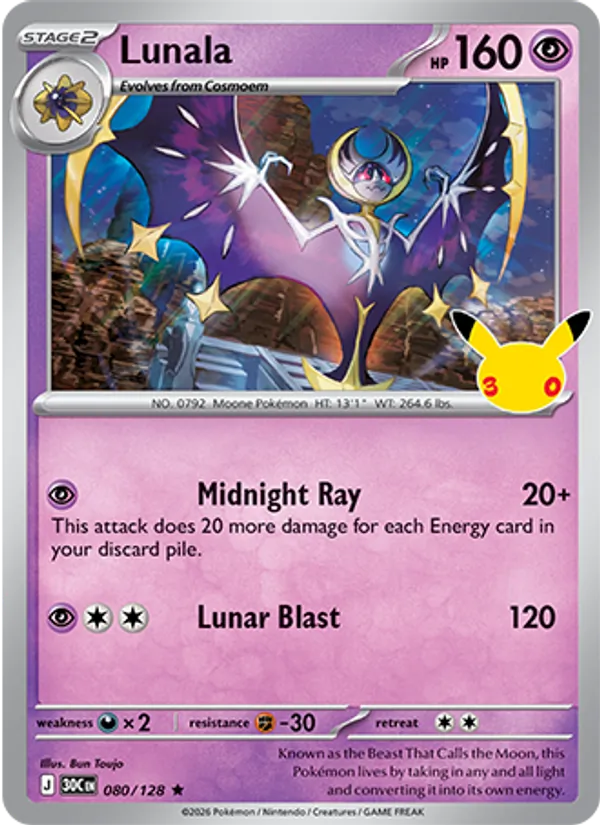 Lunala - 30th Celebration #080 [EN]