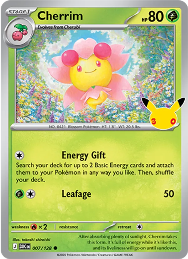 Treecko - 30th Celebration Simplified Chinese Promo #007 [EN]