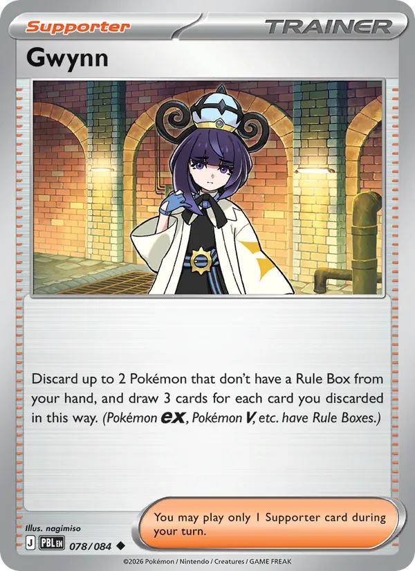 Gwynn - Pitch Black #078 [EN] Reverse Holo