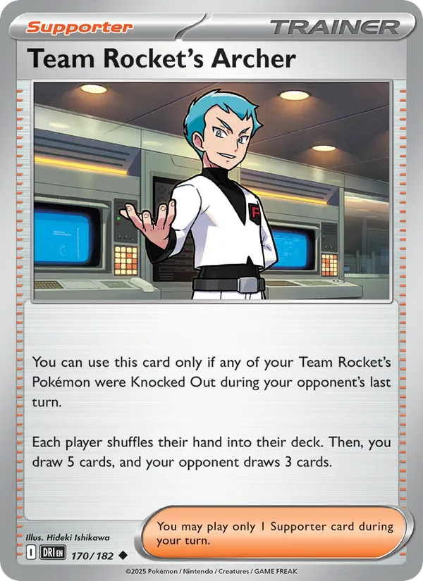 Team Rocket's Archer - Destined Rivals #170 [EN]