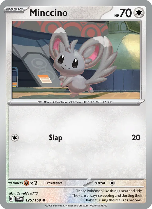 Minccino - Journey Together #125 [EN] Reverse Holo